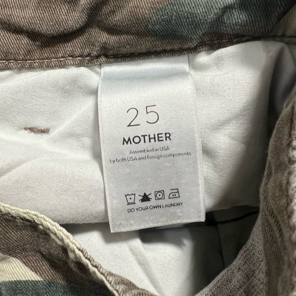 MOTHER Camo The No Zip Misfit Pant- 25 - Picture 9 of 10
